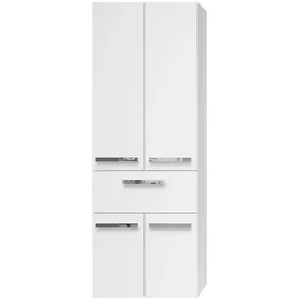 Pelipal 4005 Fokus Hochschrank 48,1 cm Lack polarweiß Spanplatte