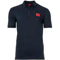 Hugo Boss Poloshirt - Rot,Dunkelblau - M