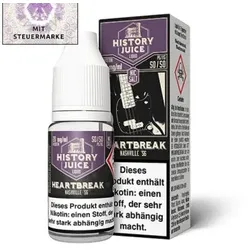 Heartbreak NicSalt Liquid by History Juice 10ml / 10mg
