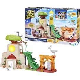 Hasbro Star Wars Tenoo Jedi-Tempel Spielset 50,5 cm mit 2 Action-Figuren