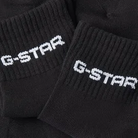 G-Star GROVE Sneakersocken 3er Pack Schwarz 44-47