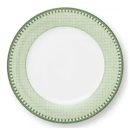 Pip Studio Lily&Lotus Tiles Speiseteller 27 cm grün