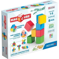 Invento 507001 - Geomag Magicube Creative Set 8, Magnetischer Baukasten, Magnetspielzeuge