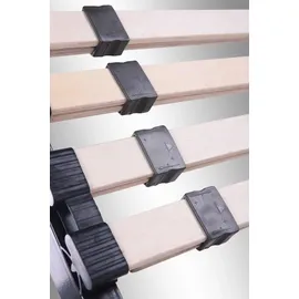 i-flair Futonbett 100 x 200 cm Schwarz