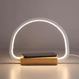 Spetebo Touchlampe Braun