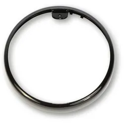 SHIN YO Lampenring für 7 Zoll Scheinwerfer RENO, schwarz glänzend, schwarz