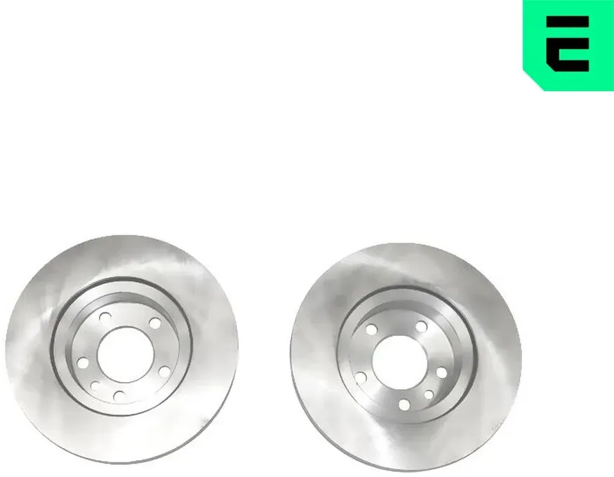 OPTIMAL Bremsscheibe bs4900c Vorderachse belüftet 286mm 24mm für Vaughall Opel