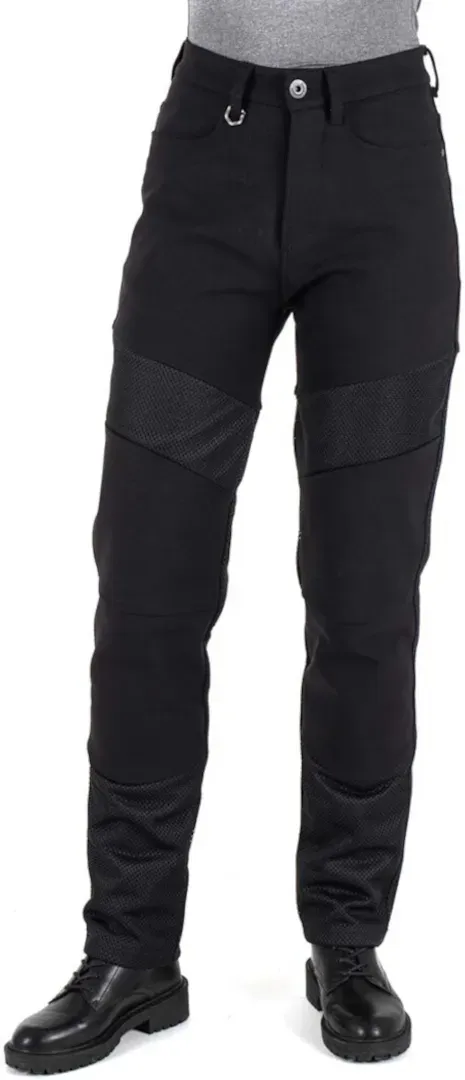 Knox Urbane Pro Damen Motorrad Textilhose, schwarz, Größe XL