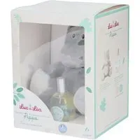 Luc & Léa Coffret Eau de Senteur Bébé avec Peluche Hippo, dès la naissance Solution(S)