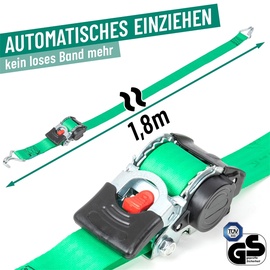 Kerbl Automatik Zurrgurt mit Spitzhaken / Default Title