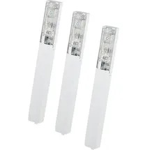 eQ-3 Homematic IP Smart Home 3er-Set Fenster- und Türkontakt HmIP-SWDO-I – verdeckter Einbau,