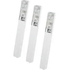 eQ-3 Homematic IP Smart Home 3er-Set Fenster- und Türkontakt HmIP-SWDO-I – verdeckter Einbau,