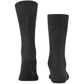 Falke Herren Socken Multipack - Sensitive London, Strümpfe, Uni, Baumwollmischung Anthrazit 47-50