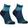 Ortovox All Mountain Quarter Socken 45-47 Petrol/Blau