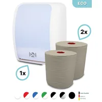 Blanc HYGIENIC SET: Handtuchrollenspender SENSOR, berührungslos, Blanc Cosmos 2