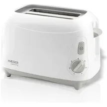 Haeger Geminy Toaster Weiß