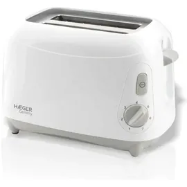 Haeger Geminy Toaster Weiß