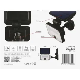 EMOS SPILO mit Bewegungsmelder 1500 lm, schwarz,