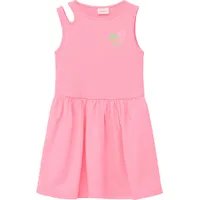 S.Oliver Ärmelloses Kleid mit Rippstruktur pink 104