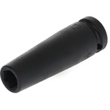 Gedore red Schlagschraubereinsatz, Nuss, 1/2" 12,5 mm Antrieb, 6-kant, SW 12 mm, lang, maschinenbetätigt, Auto/KFZ, R63001216