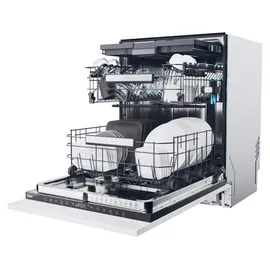 Haier WASHLENS SERIE 2 XI 6B0S3FSB-84 Einbau-Geschirrspüler (vollintegrierbar, 600 mm)