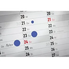 Avery Zweckform Klebepunkte 3853 blau Ø 10,0 mm, 800 St.