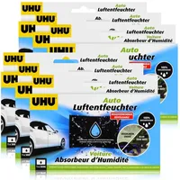 UHU Auto Luftentfeuchter 300g - Wiederverwendbar (6er Pack)