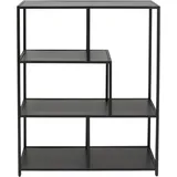 Kare Regal Loftie Regal 100x77x30 cm Schwarz