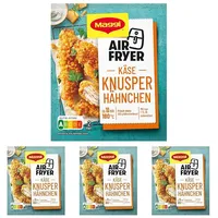 MAGGI Airfryer Knusper Hähnchen - Käse, 4er Pack (1 x 44g)