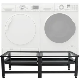 CLP Tampa Doppel Waschmaschinen-Untergestell 0 x 0 x 0 cm Schwarz