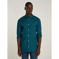 Tommy Jeans Langarmhemd »Sabim Stretch Hemd Shirt«, Stretch Hemd, Premium, Slim Fit, mit Elasthan Gr. XXXL (56) N-Gr, Deep seawater) , 81615206-XXXL N-Gr