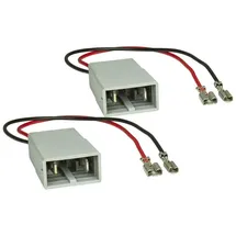tomzz Audio 7117-001-2 Lautsprecheradapter (2er Set) auf DIN kompatibel mit Honda Accord CR-V CR-Z Civic FR-V HR-V Hybrid Jazz Legend S2000 Stream
