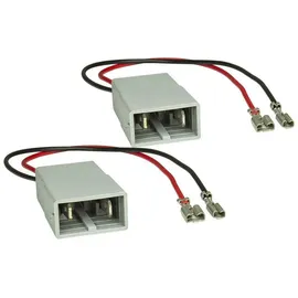 tomzz Audio 7117-001-2 Lautsprecheradapter (2er Set) auf DIN kompatibel mit Honda Accord CR-V CR-Z Civic FR-V HR-V Hybrid Jazz Legend S2000 Stream