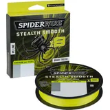Spiderwire Stealth Smooth 8 geflochtene Schnur 150 M - Hi-Vis Yellow, - 0.090 mm