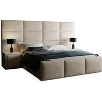 aea Boxspring Design Bett 140 x 200 cm Beige