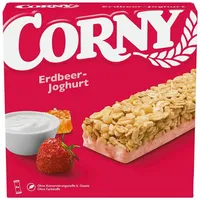 CORNY Müsliriegel Erdbeer-Joghurt 6 x 25 g