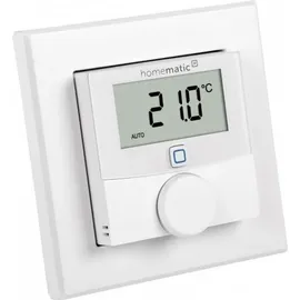eQ-3 Homematic IP Wandthermostat mit Luftfeuchtigkeitssensor Weiß