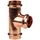 Pipetec Kupfer Pressfitting T-Stück 28 mm V+M-Kontur DVGW
