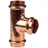 Pipetec Kupfer Pressfitting T-Stück 28 mm V+M-Kontur DVGW