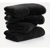 Möve Handtuchset Premium-Set schwarz