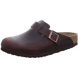 Birkenstock Boston Nubukleder geölt habana 45