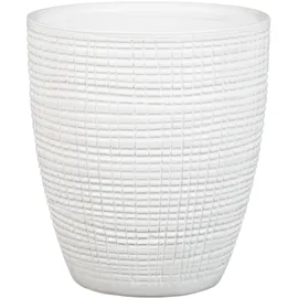 Scheurich Corteza Ø 15 x 15 cm Weiß