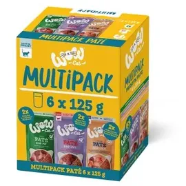 Wow Cat Adult Multipack 6 x 125 g