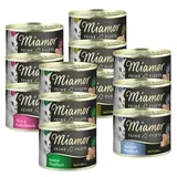 Miamor Feine Filets Naturelle 12 x 156 g - Mix. (4 Sorten