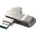 Lexar D40E 128 GB dual USB 3.2 Gen 1 Type-C stick, USB-C flash-laufwerk mit metallgehäuse und drehdesign (LJDD40E128G-BNSNG)
