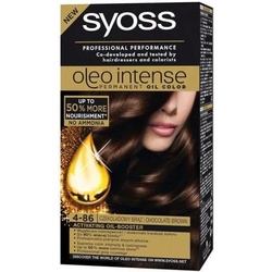 Syoss, Haarfarbe, Oleo Intense Hair Dye 4-86 Chocolate Brown