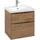 Villeroy & Boch Waschbeckenunterschrank Subway 3.0 2 Auszüge 57,2 x 57,9 x 47,8 cm Kansas Oak / Volcano Black