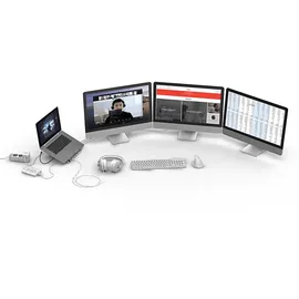 Hama USB-C-Docking-Station Connect2Office Stand Notebook-Halterung, Anthrazit