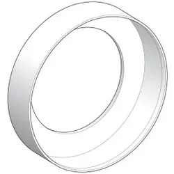 Schneider Electric ZB4BZ007 Unterlegscheibe, Harmony XB4, Metall, 22mm, zum Schutz gegen Flüssigkeiten  - 50 Stück