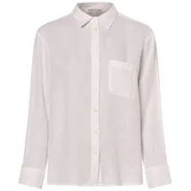 Marie Lund Bluse Leinen Weiß S